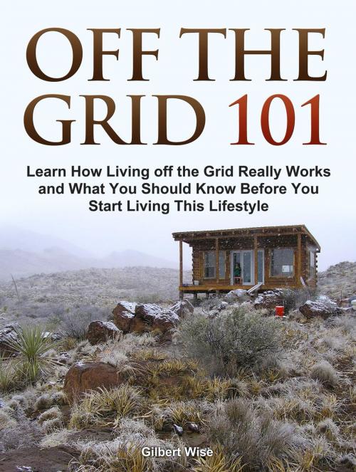 Cover of the book Off the Grid 101: Learn How Living off the Grid Really Works and What You Should Know Before You Start Living This Lifestyle by Gilbert Wise, JVzon Studio