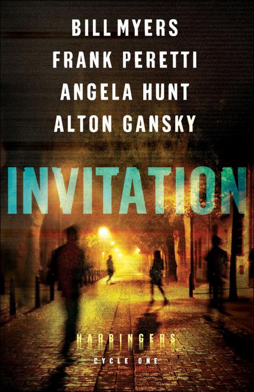 Cover of the book Invitation (Harbingers) by Frank Peretti, Bill Myers, Angela Hunt, Alton Gansky, Baker Publishing Group