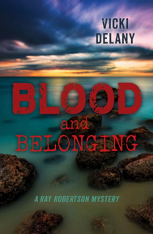 Cover of the book Blood and Belonging by Vicki Delany, Orca Book Publishers