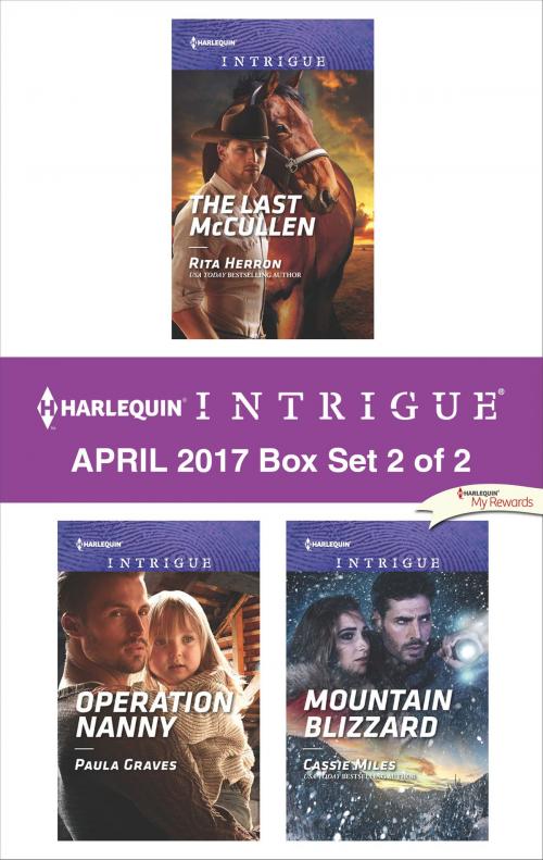 Cover of the book Harlequin Intrigue April 2017 - Box Set 2 of 2 by Rita Herron, Paula Graves, Cassie Miles, Harlequin