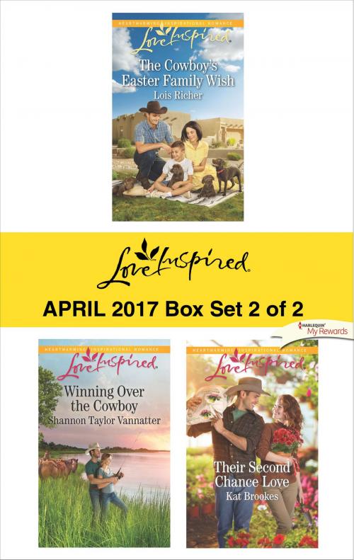 Cover of the book Harlequin Love Inspired April 2017 - Box Set 2 of 2 by Lois Richer, Shannon Taylor Vannatter, Kat Brookes, Harlequin