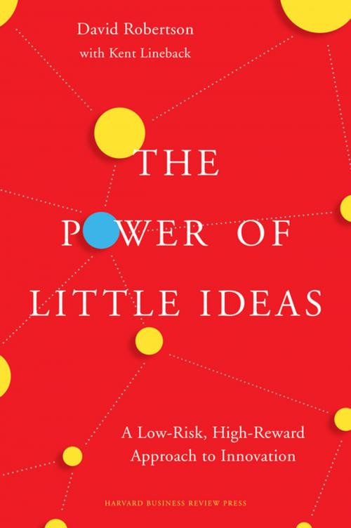 Cover of the book The Power of Little Ideas by David Robertson, Harvard Business Review Press
