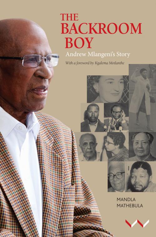 Cover of the book Backroom Boy by Mandla Mathebula, Wits University Press