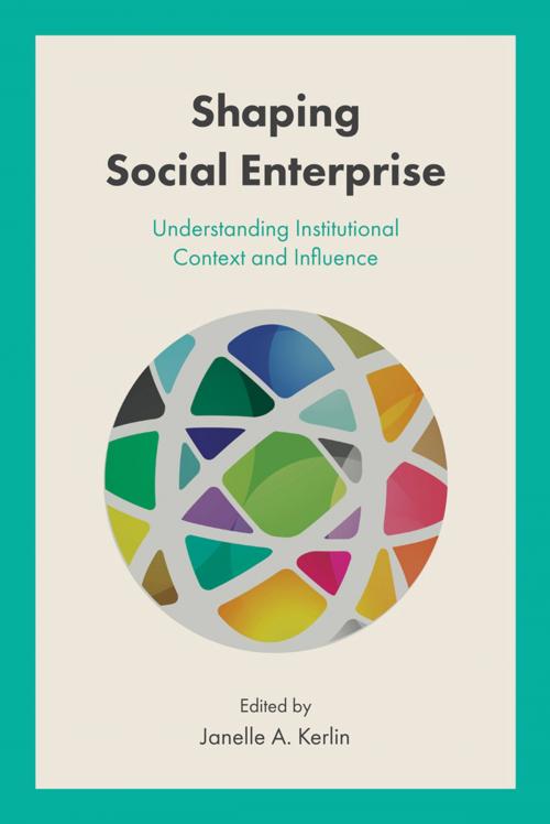 Cover of the book Shaping Social Enterprise by , Emerald Publishing Limited