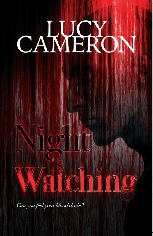Cover of the book Night Is Watching by Lucy Cameron, Caffeine Nights Publishing
