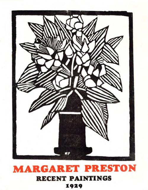 Cover of the book Recent Paintings 1929 by Margaret Preston, ETT Imprint