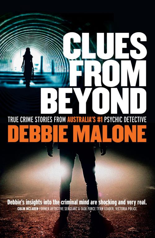 Cover of the book Clues From Beyond by Debbie Malone, Rockpool Publishing
