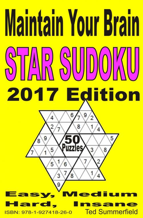 Cover of the book Star Sudoku 2017 Edition by Ted Summerfield, Ted Summerfield