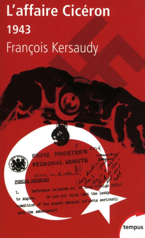 Cover of the book L'affaire Cicéron by François KERSAUDY, Place des éditeurs