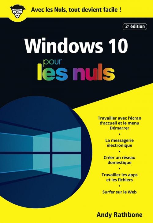 Cover of the book Windows 10 Poche Pour les Nuls, 2e by Andy RATHBONE, edi8