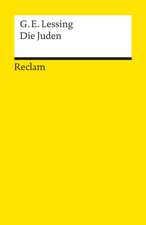 Cover of the book Die Juden by Gotthold Ephraim Lessing, Reclam Verlag