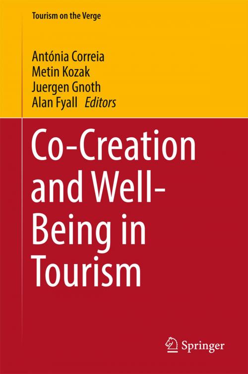 Cover of the book Co-Creation and Well-Being in Tourism by , Springer International Publishing