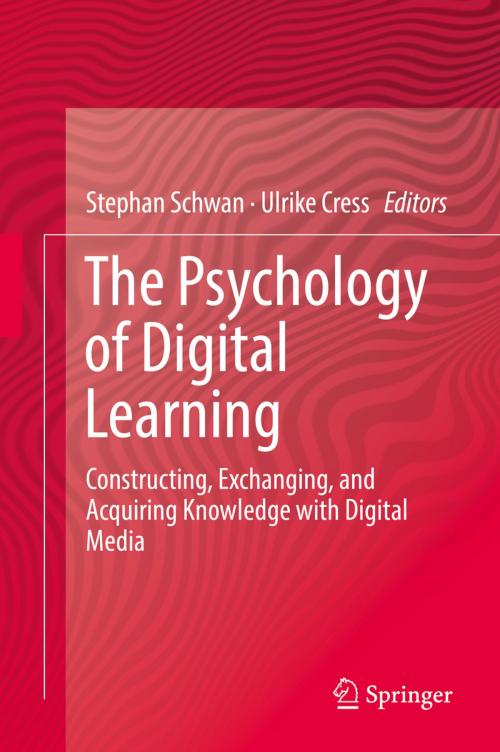 Cover of the book The Psychology of Digital Learning by , Springer International Publishing