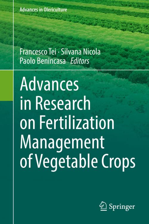 Cover of the book Advances in Research on Fertilization Management of Vegetable Crops by , Springer International Publishing