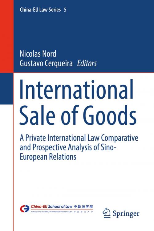 Cover of the book International Sale of Goods by , Springer International Publishing