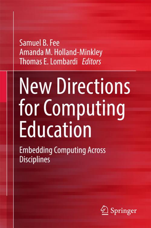 Cover of the book New Directions for Computing Education by , Springer International Publishing