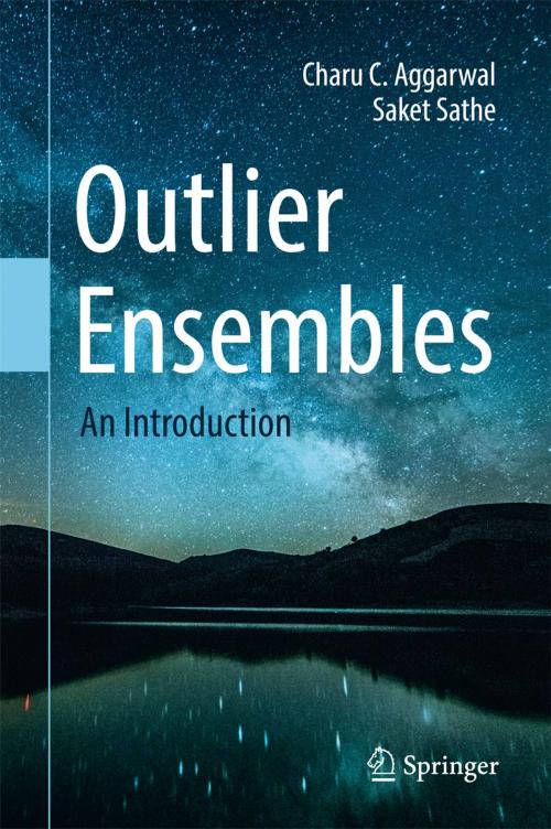 Cover of the book Outlier Ensembles by Charu C. Aggarwal, Saket Sathe, Springer International Publishing