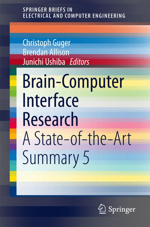 Cover of the book Brain-Computer Interface Research by , Springer International Publishing
