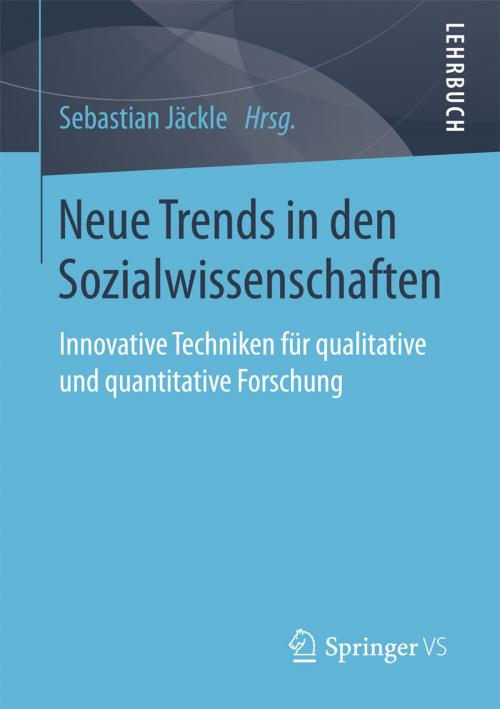 Cover of the book Neue Trends in den Sozialwissenschaften by , Springer Fachmedien Wiesbaden