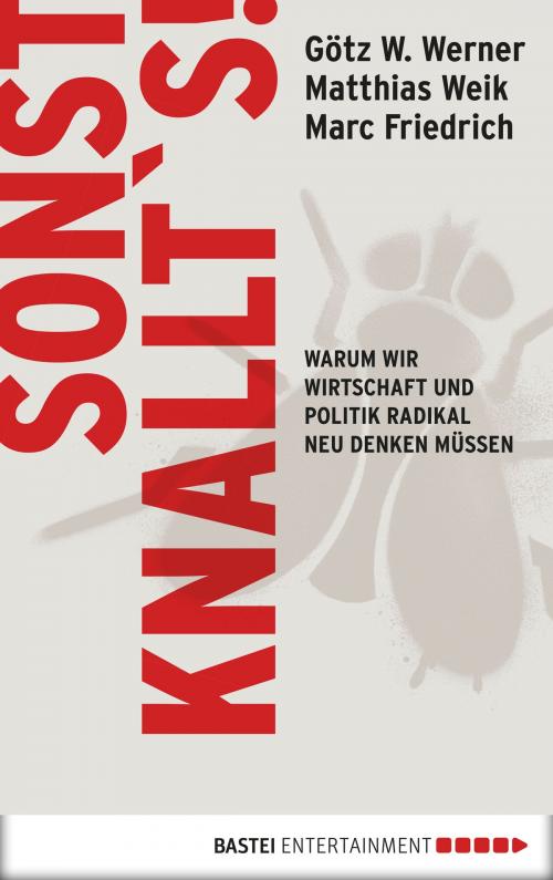 Cover of the book Sonst knallt's! by Matthias Weik, Götz W. Werner, Marc Friedrich, Bastei Entertainment