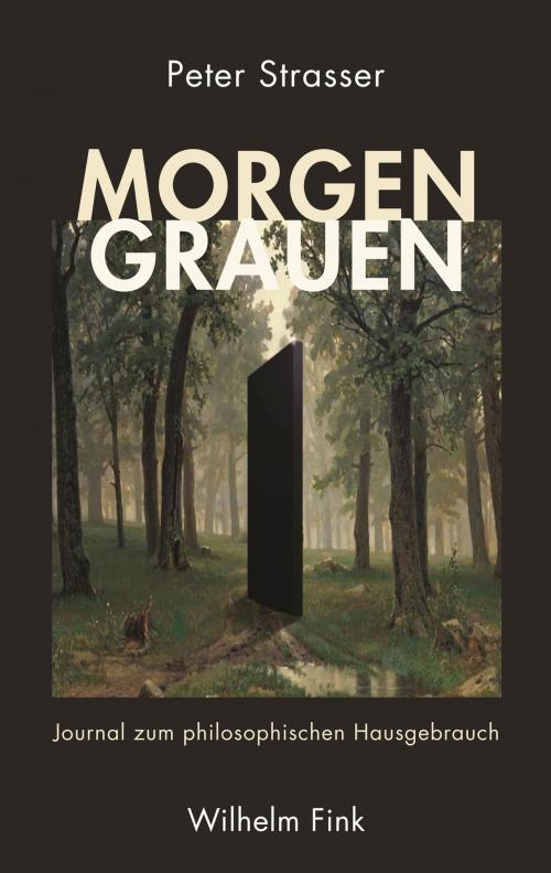 Cover of the book Morgengrauen by Peter Strasser, Verlag Wilhelm Fink