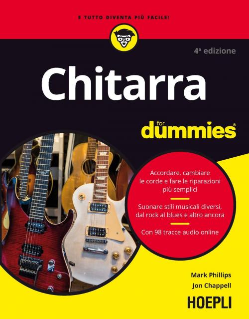 Cover of the book Chitarra for dummies by Mark Phillips, Jon Chappell, Hoepli