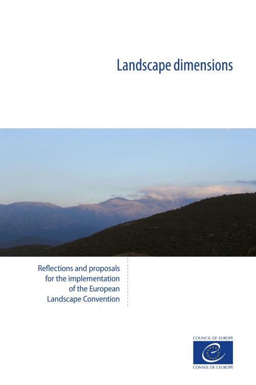 Cover of the book Landscape dimensions by Council of Europe, Council of Europe
