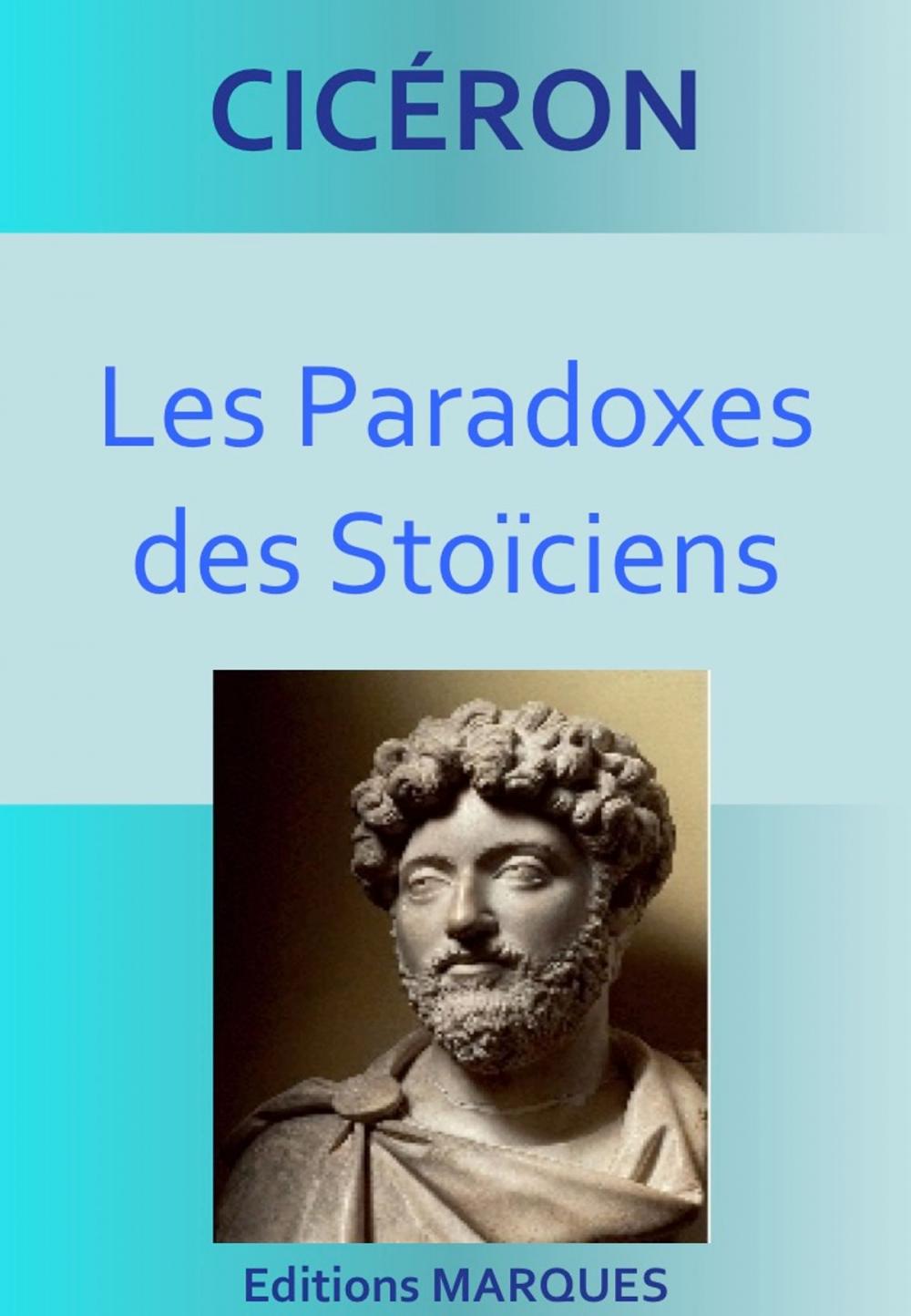 Big bigCover of Les Paradoxes des Stoïciens
