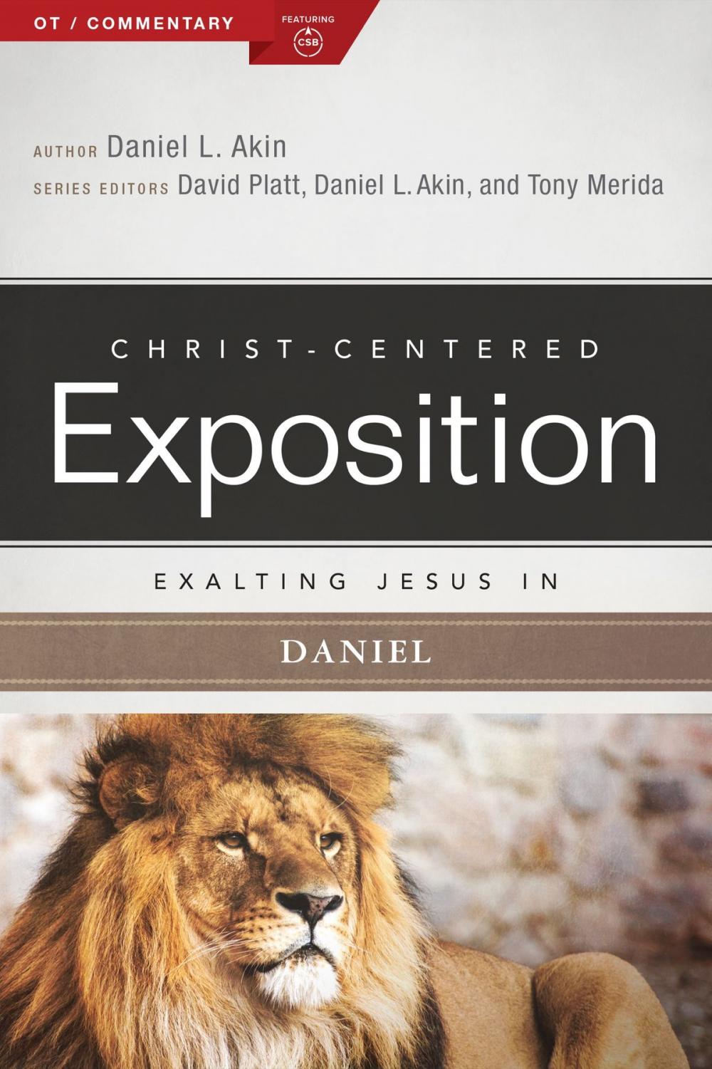Big bigCover of Exalting Jesus in Daniel
