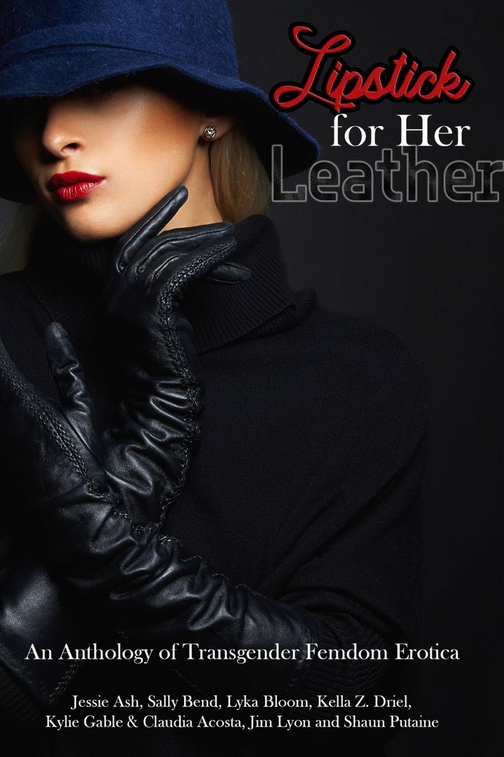 Big bigCover of Lipstick for Her Leather: An Anthology of Transgender Femdom Erotica