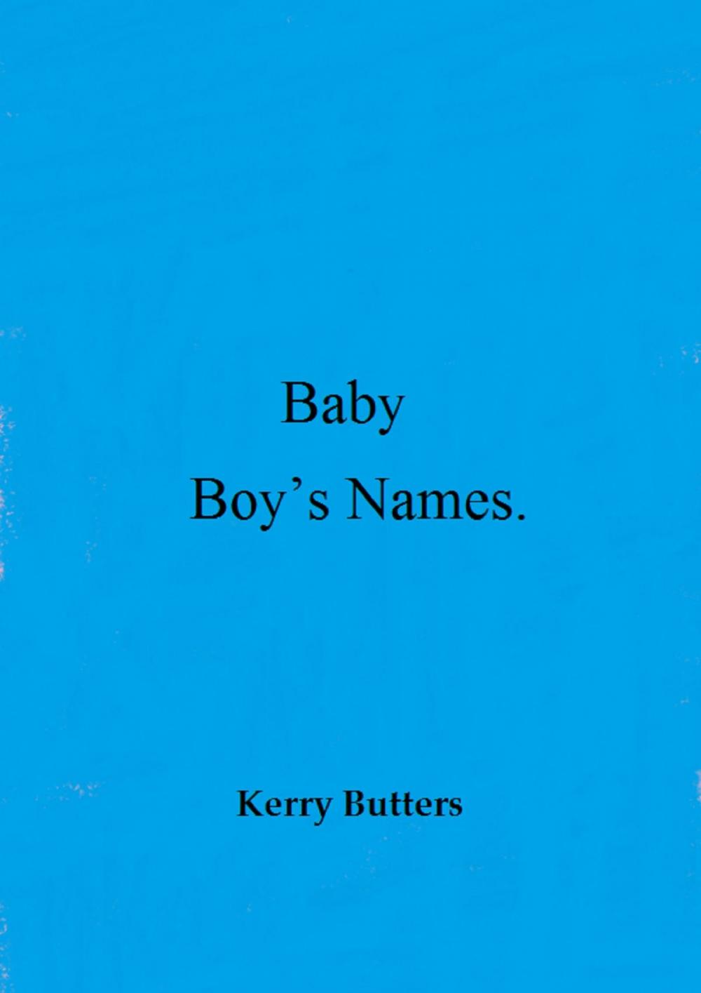 Big bigCover of Baby Boy's Names.