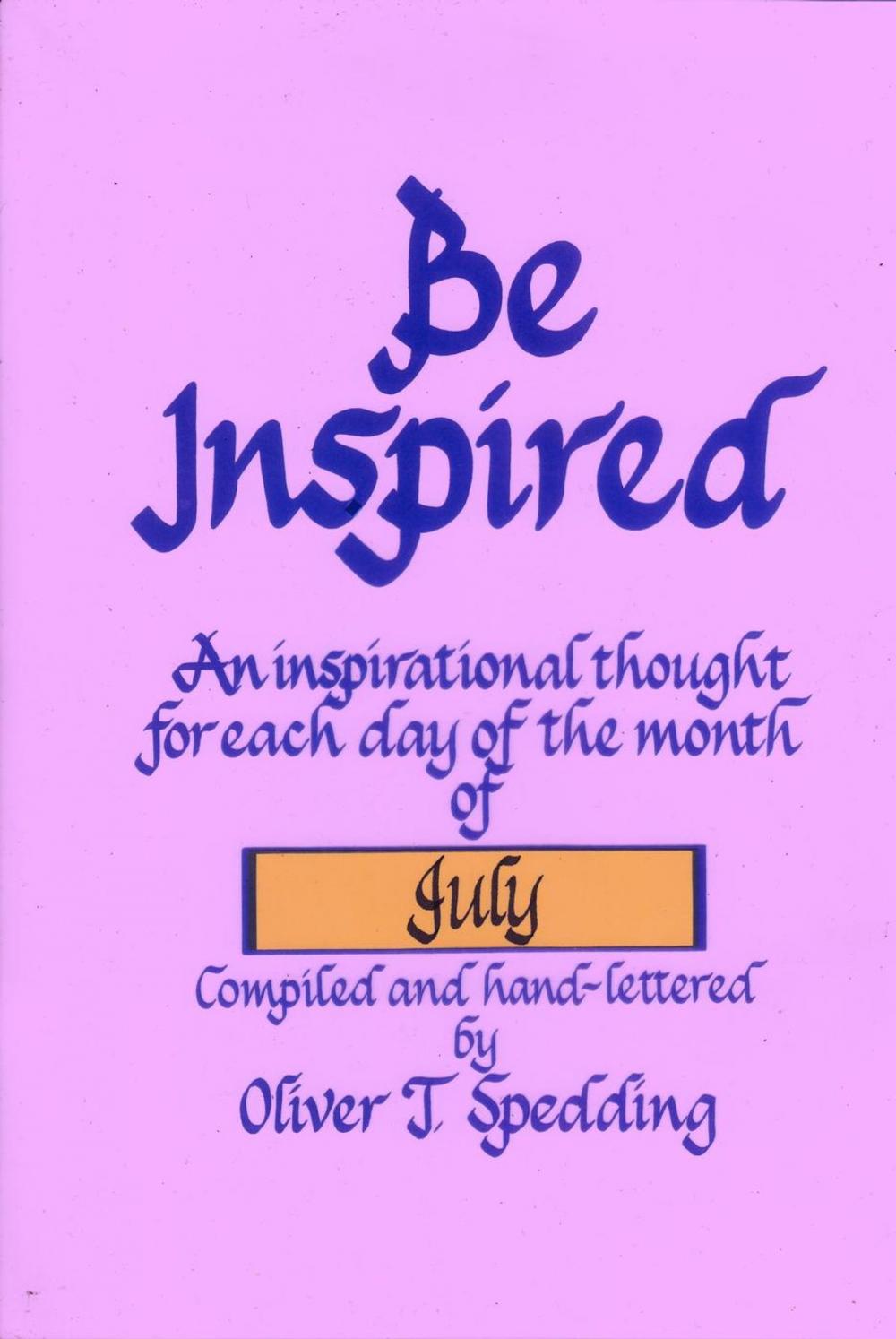 Big bigCover of Be Inspired - July