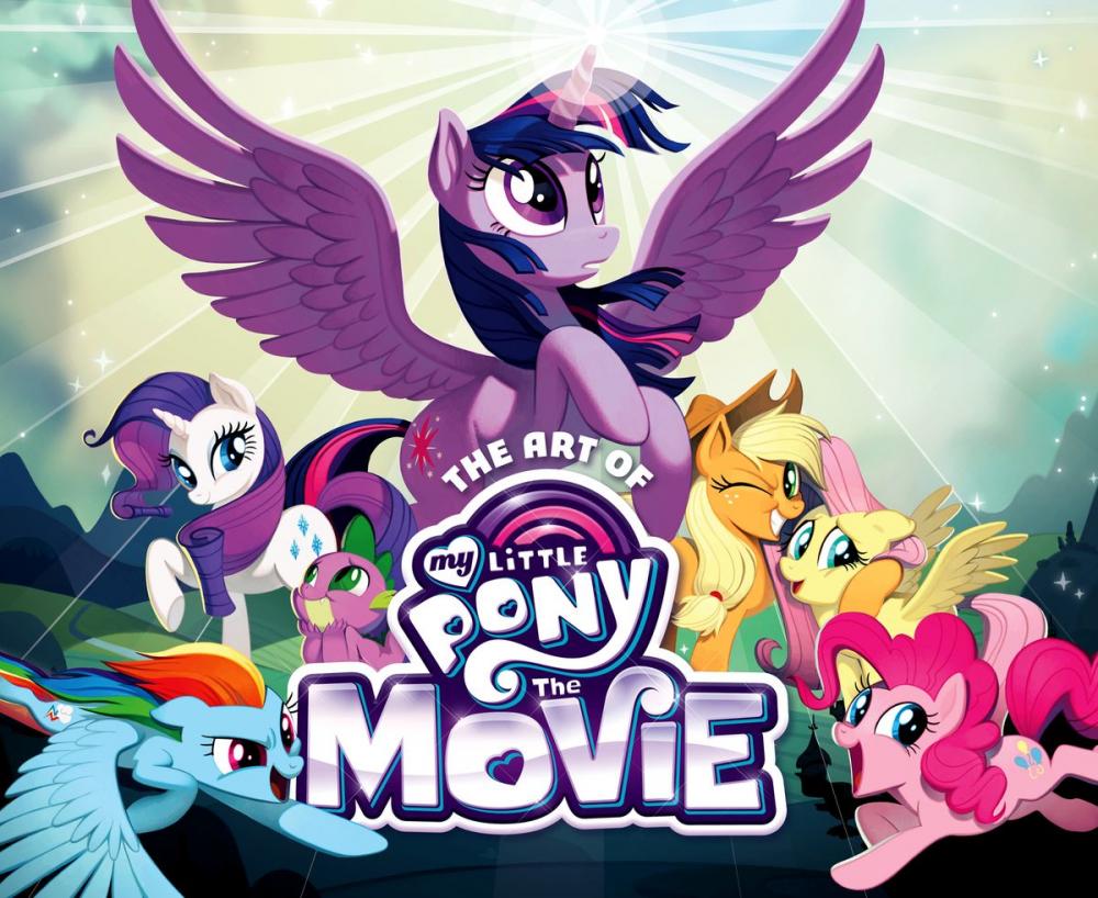 Big bigCover of The Art of My Little Pony: The Movie