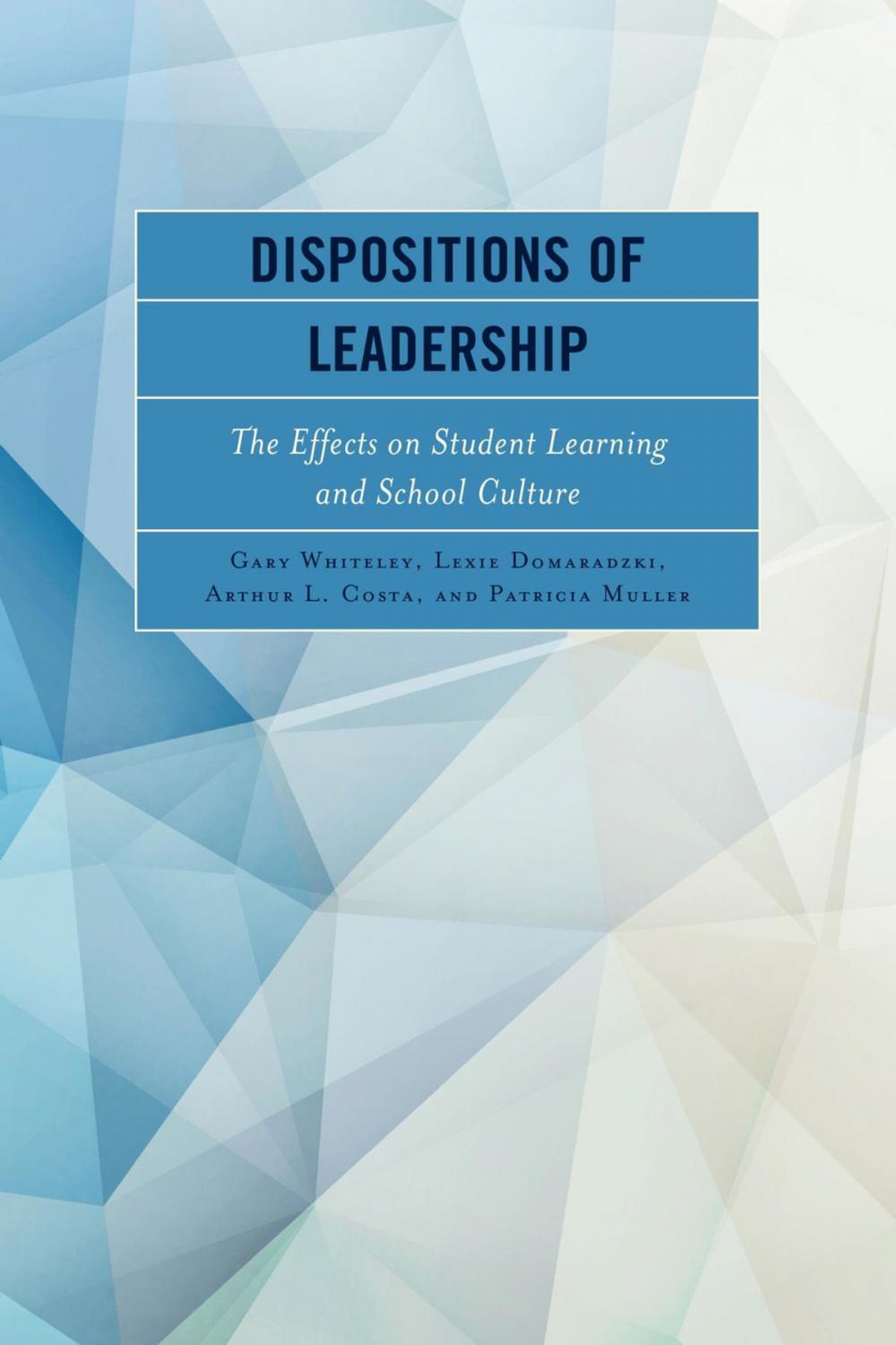 Big bigCover of Dispositions of Leadership