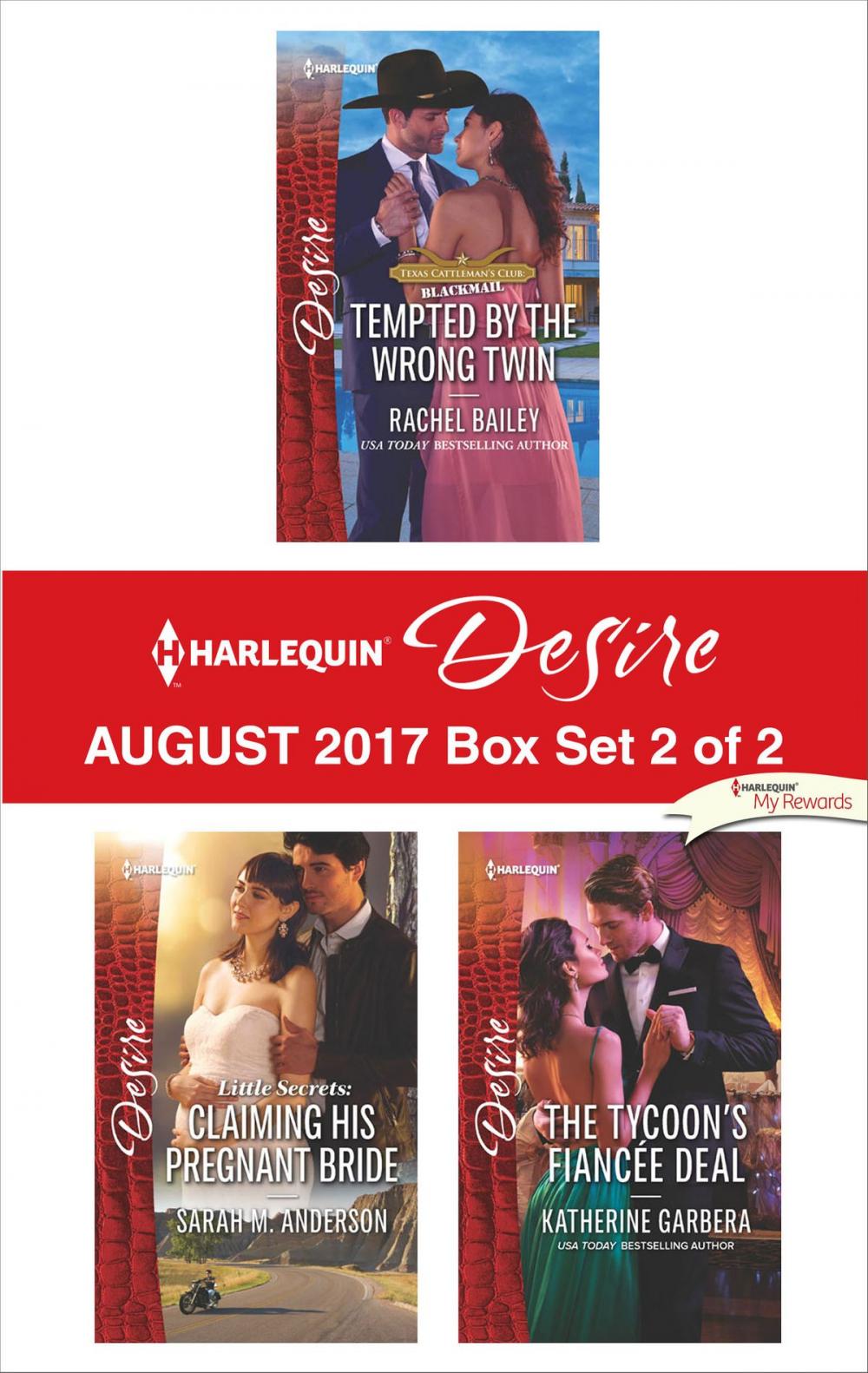 Big bigCover of Harlequin Desire August 2017 - Box Set 2 of 2