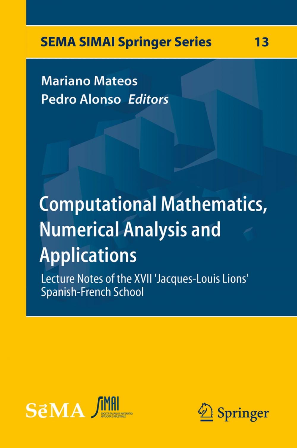 Big bigCover of Computational Mathematics, Numerical Analysis and Applications