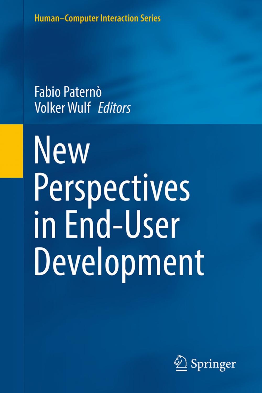 Big bigCover of New Perspectives in End-User Development