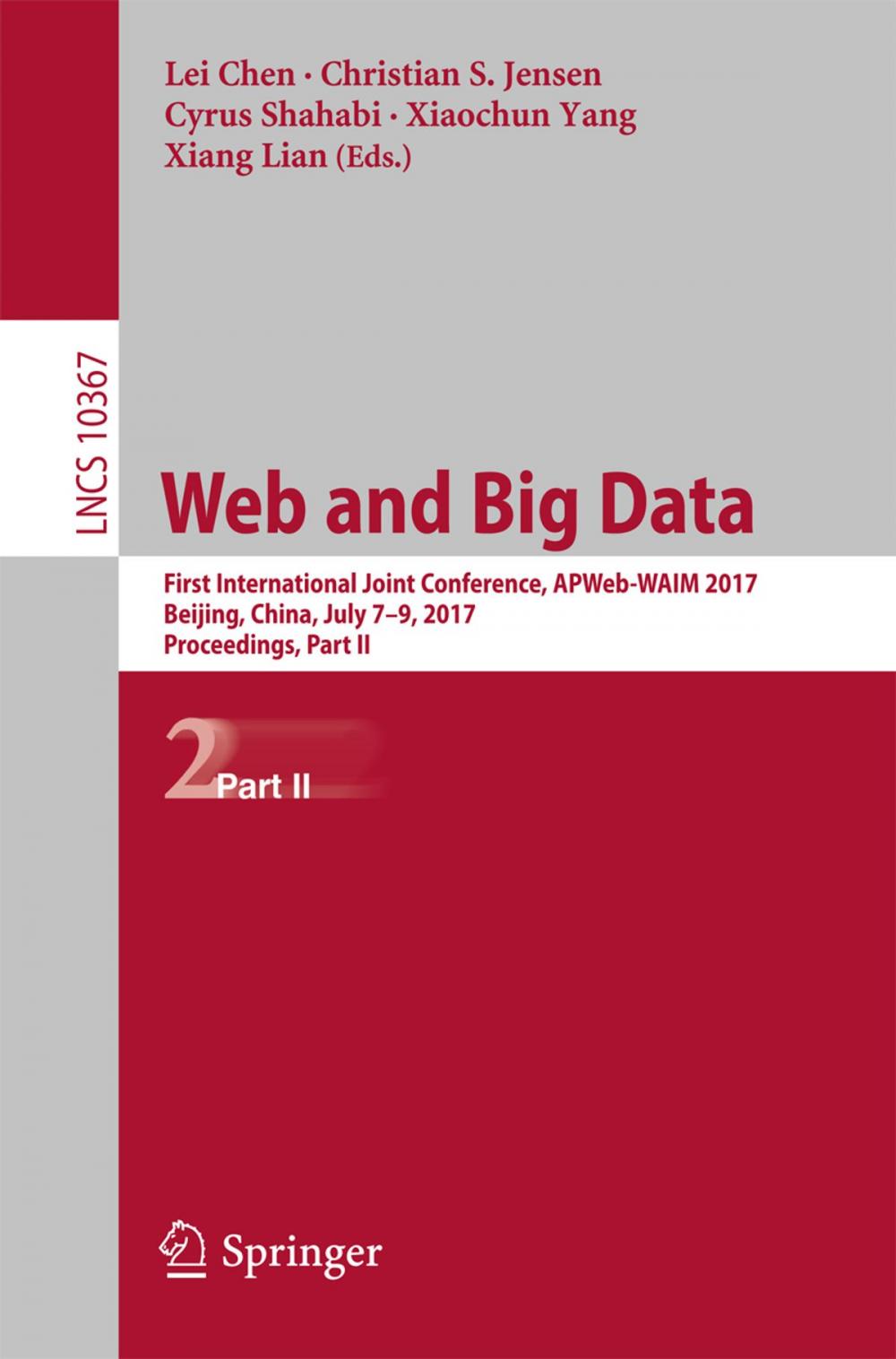 Big bigCover of Web and Big Data