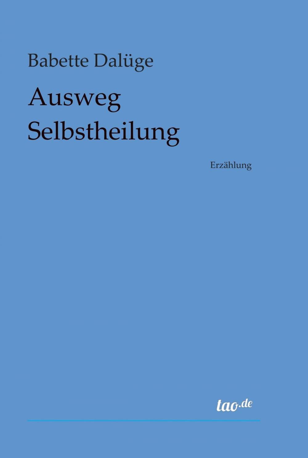 Big bigCover of Ausweg Selbstheilung