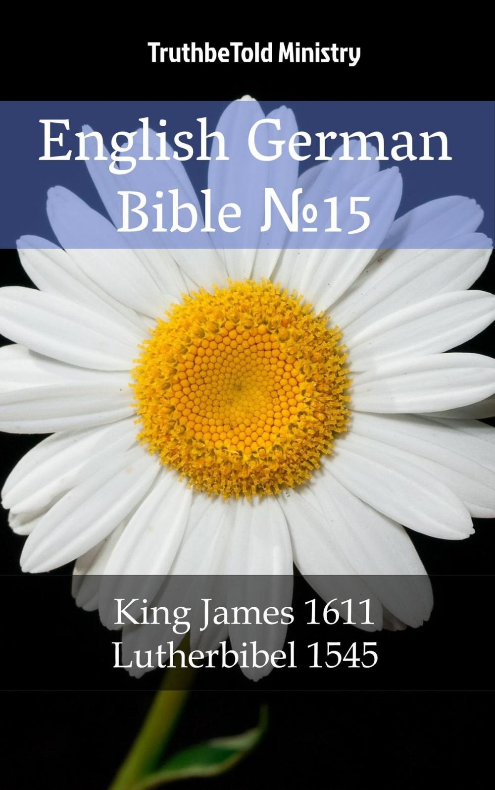 Big bigCover of English German Bible №15