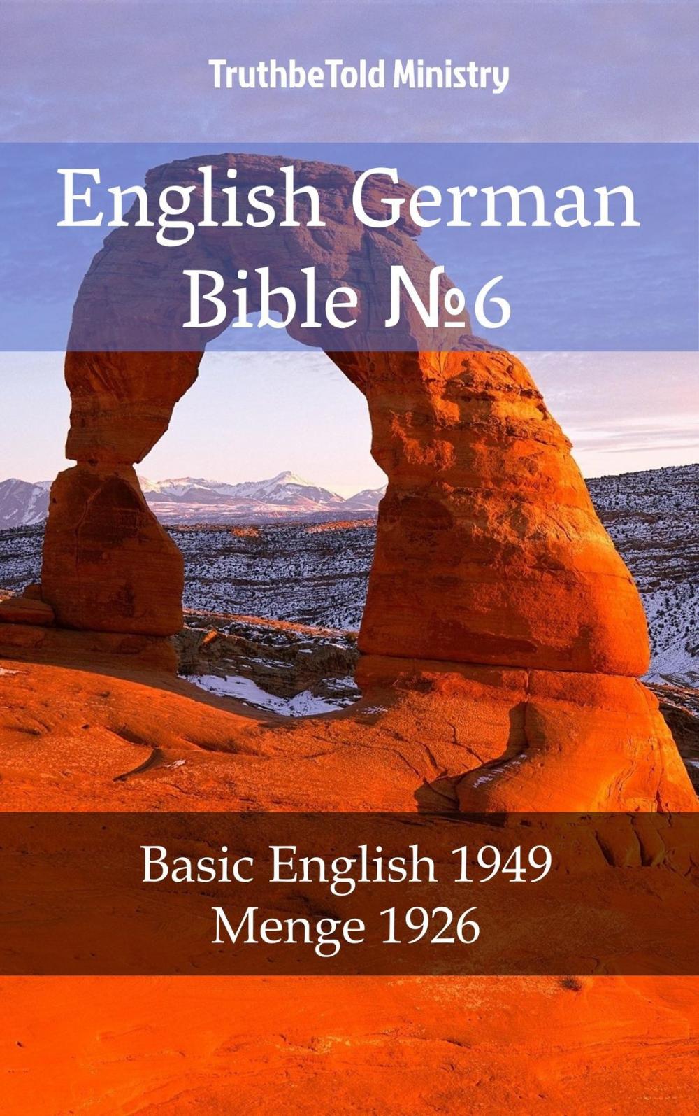 Big bigCover of English German Bible №6
