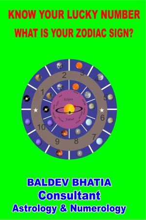 Cover of the book KNOW YOUR LUCKY NUMBER by Baldev Bhatia