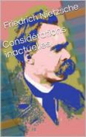 Cover of the book Considérations inactuelles by Plaute