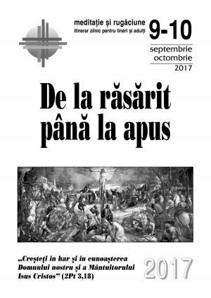 Cover of De la răsărit până la apus: septembrie-octombrie 2017