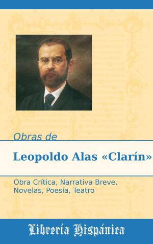 Book cover of Obras de Leopoldo Alas Clarín
