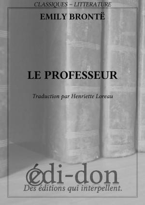 Cover of the book Le professeur by Tourgueniev