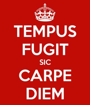 Cover of the book Tempus fugit sic carpe diem by Shirley Hardy-Rix, Brian Rix