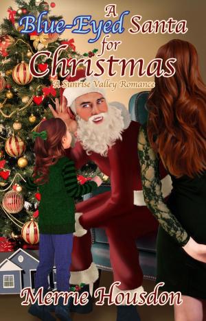 Book cover of A Blue-Eyed Santa for Christmas