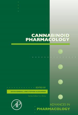 Cover of the book Cannabinoid Pharmacology by Eran Sher