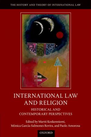Cover of the book International Law and Religion by E. P. Sanders